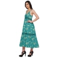 thumbnail image 2 of Moomaya Robe Maxi Sans Manches à Bretelles Spaghetti Ajustables pour Femmes Grande Taille, 2 of 6