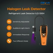 Elitech ILD-100H HVAC Refrigerant Leak Detector Heated Diode Sensor Life Halogen Freon Sniffer, Air Conditioning Detection, Automotive Gas Finder