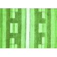 thumbnail image 1 of Ahgly Company Indoor Rectangle Abstract Green Modern Area Rugs, 5' x 7', 1 of 4