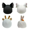 thumbnail image 5 of Knitted Cat Bunny Giraffe Ears Ski Helmet Cover Universal Fit For Skiing And Paragliding, 5 of 6