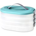thumbnail image 1 of Caja de almacenamiento de dumplings wonton para el hogar, caja de congelación rápida de grado alimenticio de múltiples capas, caja de almacenamiento para refrigerador, caja de almacenamiento C, 1 of 5