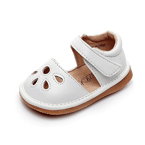 UBELLA Toddler Boys Squeaky Shoes Strap Prewalker Flat Casual Sneakers Baby Boys First Walkers 