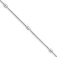 thumbnail image 1 of 925 Sterling Silver 9 Inch Anklet, 1 of 5