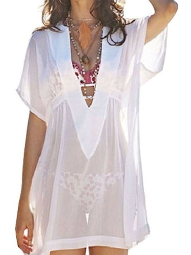 swimsuit cover up dress walmart