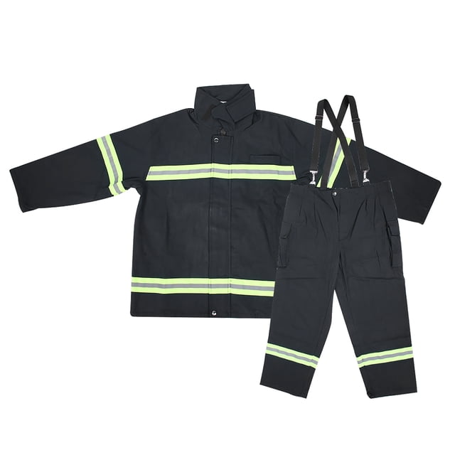 Ropa ignífuga, ropa ignífuga, equipo ignífugo para extinción de incendios, traje ignífugo, diseño fácil de usar