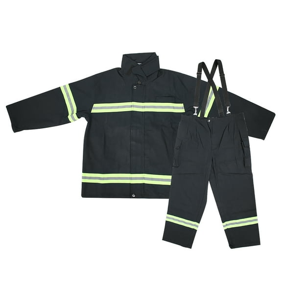 Fire Resistant Coverall,Flame Retardant Clothing Fireproof Fire Fighting Equipment Fire Resistant Clothes Optimized for Excellence