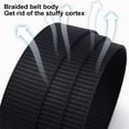 thumbnail image 7 of Men Belt Automatic Buckle Adjustable Length Comfortable Canvas Waistband Outdoor Training Belt Outfit Accessories, 7 of 7