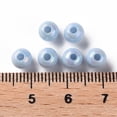 thumbnail image 4 of 500 g Opaque Acrylic Beads AB Color Plated Round Light Sky Blue 6x5mm Hole: 1.8mm about 4400pcs/500g, 4 of 6