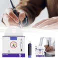 thumbnail image 1 of Erasable Ink Pen - Push Action Smooth Writing with Refillable Cartridges for Effortless Note-Taking and Styling 5PCS, 1 of 5