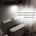 thumbnail image 3 of Luz nocturna inalámbrica a batería, lámpara táctil con bombillas LED blancas súper brillantes de bajo consumo para iluminación de armarios, alacenas y cocinas, paquete de 6, 3 of 5