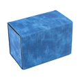 thumbnail image 1 of Caja de baraja de cartas, soporte para naipes, estuche para cartas coleccionables, baraja de cartas grande, caja de almacenamiento de cartas para cart azul, 1 of 8