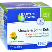Earth's Care Muscle & Joint Rub, 2.5 OZ
