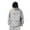 Grey, variant on sususu Hoodies for Men Zip Up Retro Style Contrast Color Embroidery Oversized Hoodie With Topstitch Design For Autumn Winter Casual Athletic Wear,Black,M