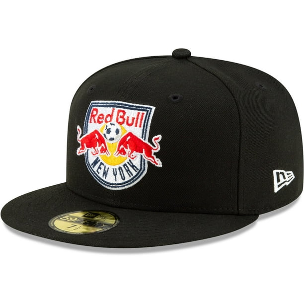 New York Red Bulls New Era Primary Logo 59fifty Fitted Hat Black Walmart Com