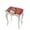 Snowman Snowflake Red, variant on FOR U DESIGNS Deer Camo American Flag Pattern Stool Covers Rectangle 2 pcs Stretch Saddle Seat Cover Breathable Vanity Stool Cover Height Bar Stools Slipcovers with Elastic Band