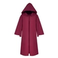 thumbnail image 3 of Men's And Women's Halloween Costumes Grim Cloak Hooded Cloak Jacket Coat, 3 of 5