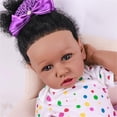 thumbnail image 3 of Muñeca Reborn MAIHAO Audrey Black Girl de 56 cm con set de regalo, 3 of 6