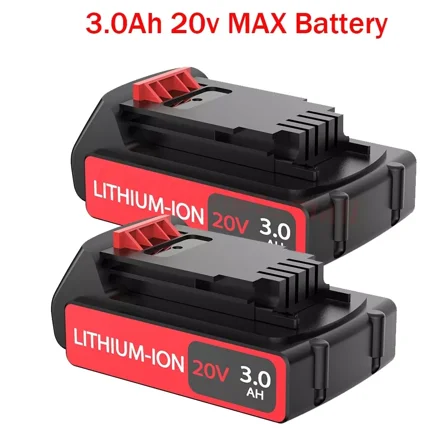 7 Pack 3.0Ah Replacement For Black Decker 20V Lithium MAX Battery 20Volt Li-Ion LBXR20