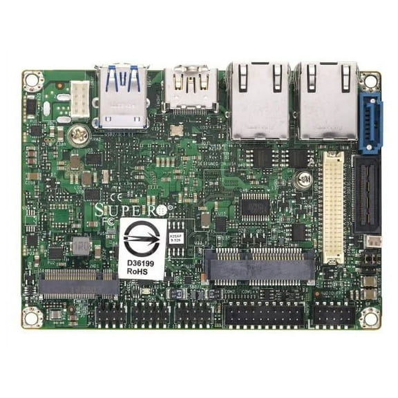 Supermicro A2SAP-E Motherboard - Intel Atom processor E3940 - Pico-ITX - Single Socket FCBGA 1296