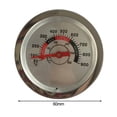 thumbnail image 5 of 1pcs Grill Thermometer Oval TEMP BBQ Grill Thermomete 10-500°C Thermometer Outdoor Cooking Tool Parts, 5 of 6