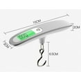 thumbnail image 4 of Digital Luggage Scale Gift for Traveler Suitcase Handheld Weight Scale 110lbs, 4 of 6