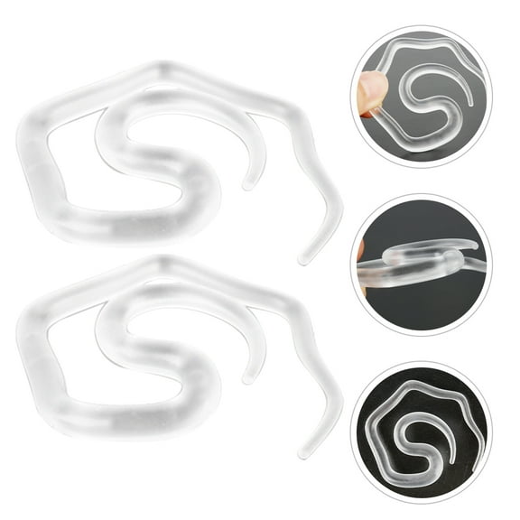 WHAMVOX  2 Pcs Donut Hair Maker for Small Invisible Bun Ponytails Tool