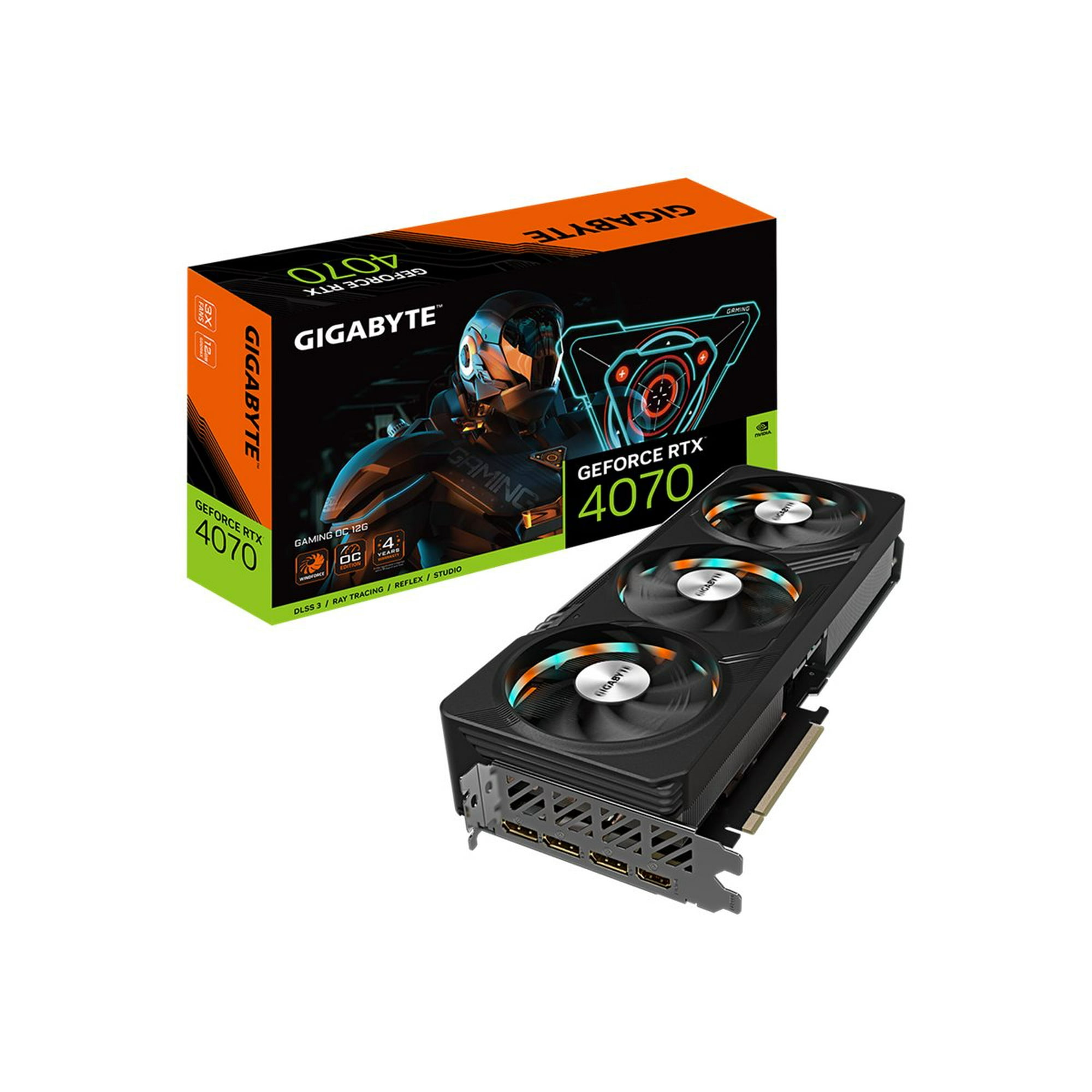 Gigabyte GeForce RTX 4070 GAMING OC 12G - Graphics card - GeForce