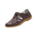 thumbnail image 3 of YOUYEDIAN Sandals for Women Fashion Breathable Cut-Out Versatile Round Toe Hook-and-Loop Flats Casual Non Slip Walking Shoes, 3 of 5