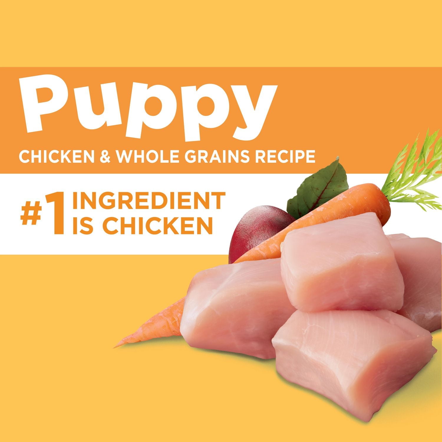Iams Proactive Health Puppy Dry Dog Food Chicken & Whole Grain Recipe, 1.5-6.8kg