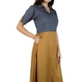 thumbnail image 3 of Bimba Womens Long Shirt Dress With Collar Full Length Casual Maxi Dresses, 3 of 8