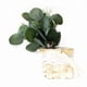 thumbnail image 5 of 20Pieces/lot Artificial Plant Silk Plastic Flowers Eucalyptus Leaves Stems Branches Floral Bouquets Wreath Arrangement Home Table Garden Wedding Green, 5 of 5