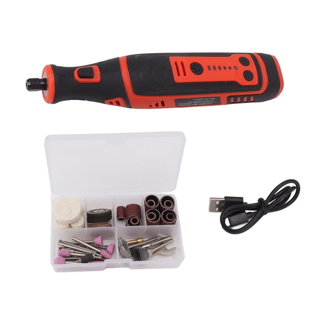 Oubit Outil Rotatif, Outil Rotatif Sans Fil Alimenté par Batterie Mini Kit d'Outils Rotatifs Efficacité Maximale