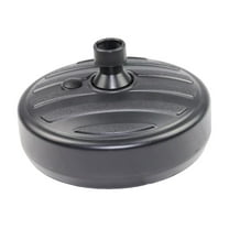 Fillable Umbrella Umbrella Stand can be filled with Water or - Parasol Base for Terrace, Balcony and Yard, Black