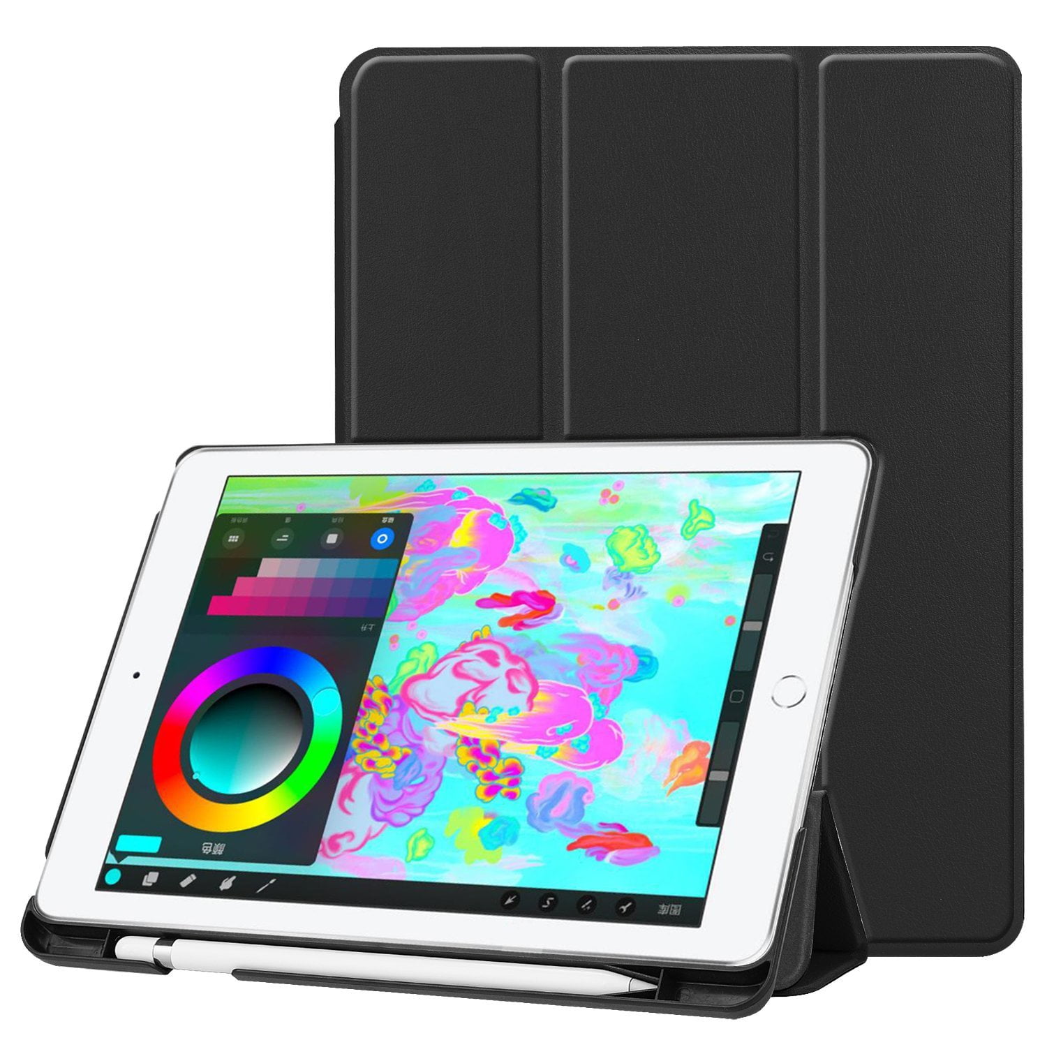 Ipad 2018 Case With Apple Pencil Holder Epicgadget Pen Holder