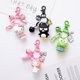 thumbnail image 4 of Llavero colgante de dibujos animados Sanrio Kuromi Mymelody, llavero de coche, bolsa de teléfono móvil, joyería colgante, regalos para niños, 4 of 5