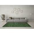 thumbnail image 3 of Ahgly Company Indoor Rectangle Abstract Turquoise Blue Modern Area Rugs, 7' x 9', 3 of 4