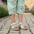 thumbnail image 2 of Sandalia Huarache para Niña Dominiq 320 con Flor y Velcro, 2 of 5