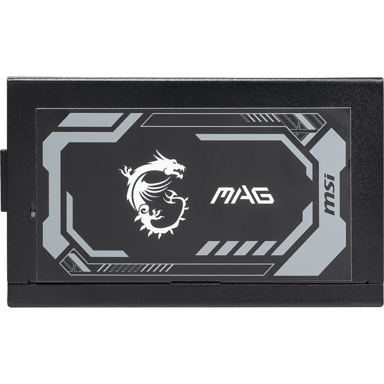 MSI - MAG A1000GL PCIE 5, 80 GOLD Fully Modular Gaming PSU, 12V-2