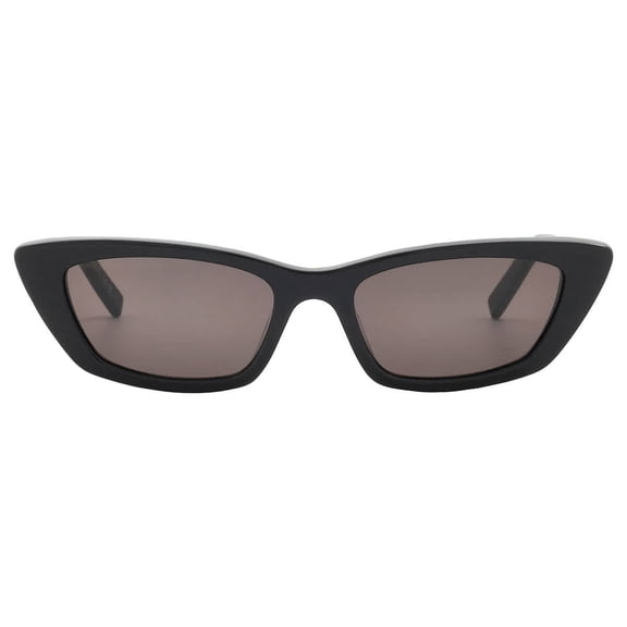 Saint Laurent SL277 009 52mm Cat Eye Sunglasses Women's Black