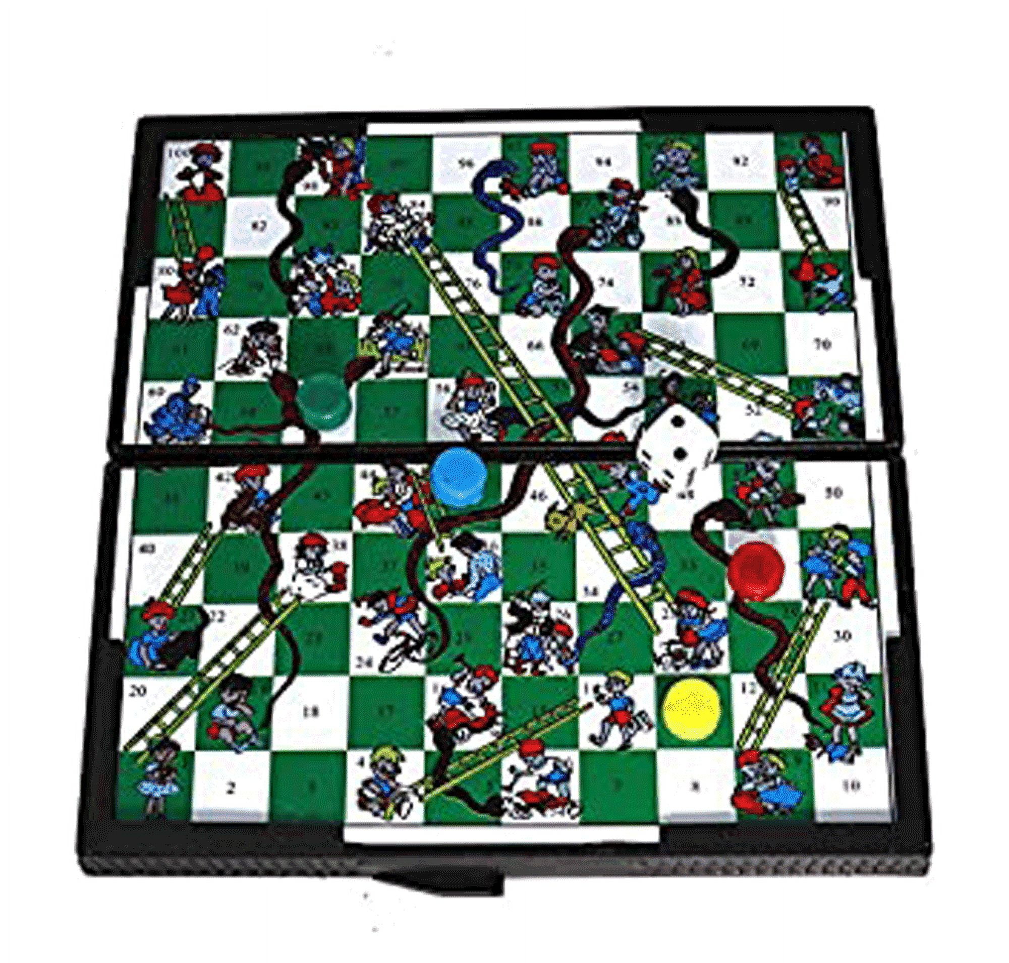 Pocket Magnetic Ludo Travel Game 1-4 players COMPLETE no349