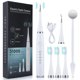 thumbnail image 1 of Escalador dental, kit de escalador dental, removedor de sarro dental con 3 cabezales de repuesto, juego de espejo dental de cepillo de dientes de limpieza de sarro blanco Feliz Sencillez, 1 of 4