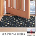 thumbnail image 3 of Dark Blue Sun Moon Star Pattern Door Rugs,Washable Non Slip Door Mats Indoor,Decorative Door Mats,Entry Mat Indoor for Entrance,Bedroom,Kitchen,Bathroom,17"x30", 3 of 6