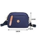thumbnail image 3 of Bolsa bandolera para mujer de hombro a la moda Elegante Simple Casual para el trabajo (Azul) Ndcxsfigh Para Estrenar, 3 of 7