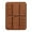 Coffee, variant on Kaireo Chocolate Molds,6 in 1 Silicone Break Apart Silicone for Wax Melts Non Stick Homemade Protein and Energy Bar Mould,Include:1*Chocolate Mold