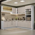 thumbnail image 1 of Cocina Integral de Esquina Madesa Agata 459cm Blanco/Crema, 1 of 5