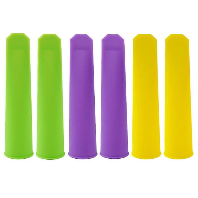 6 moldes para helado.
