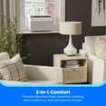 thumbnail image 4 of Midea Smart Inverter U-Shaped 10000 BTU 450 Sq Ft Window Air Conditioner, White, 4 of 12