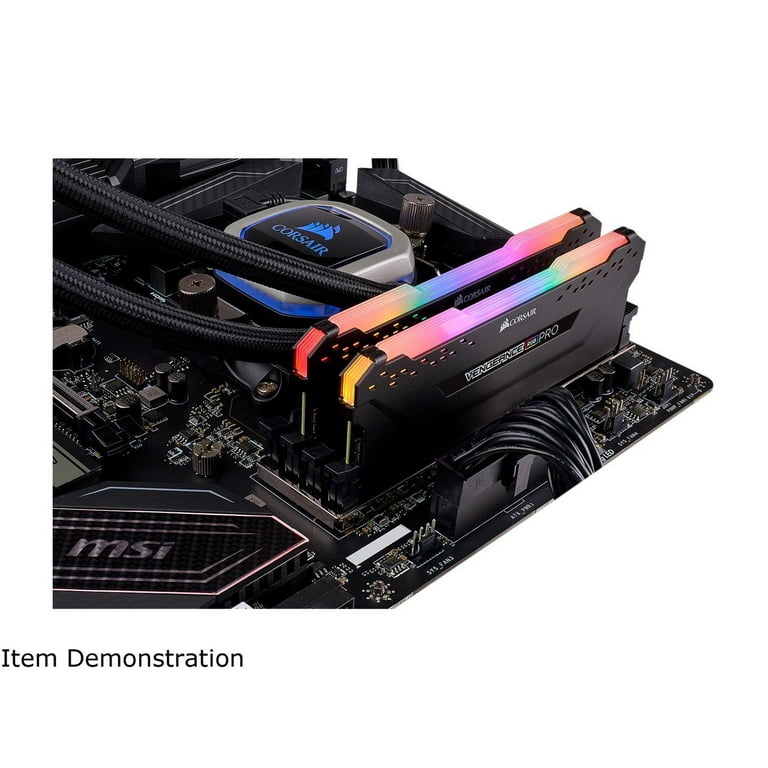CORSAIR Vengeance RGB Pro 64GB (4x16GB) DDR4 3600 PC4 28800