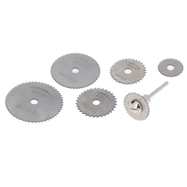 Mini discos de corte, 8 piezas/juego, juego de ruedas de corte de hoja de sierra circular HSS, funcionalidad inteligente