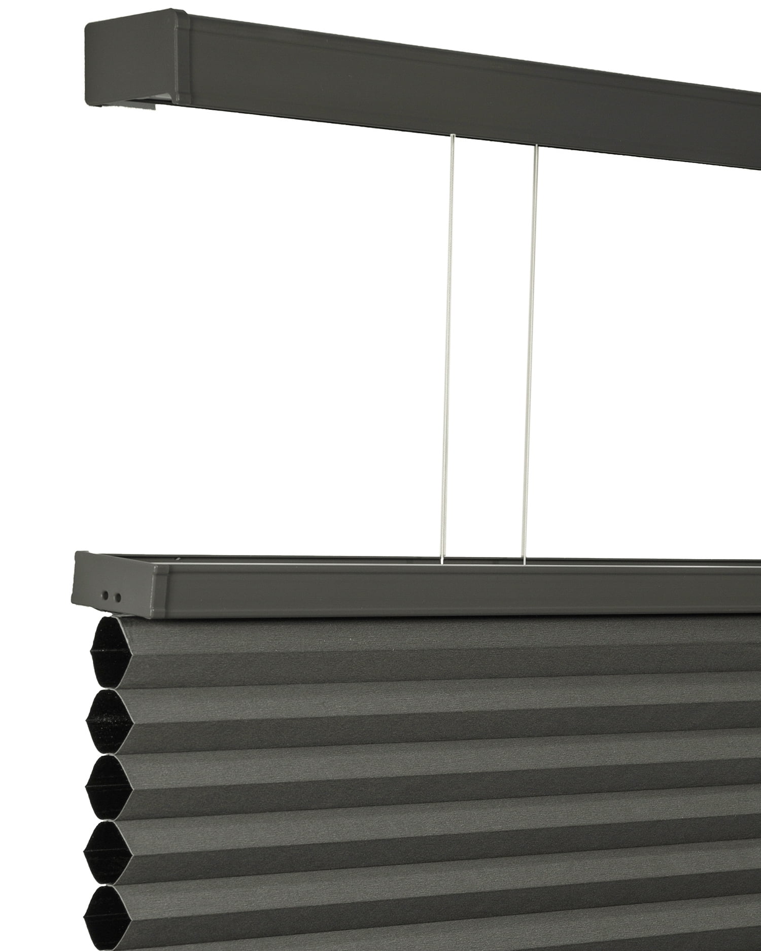 Chicology Cordless Top Down Bottom Up Blackout Cellular Shade Tarpaulin Grey 66 in. W x 72 in. L
